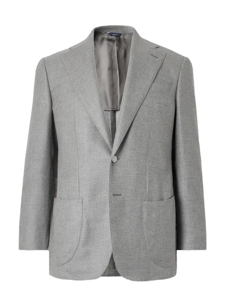 Thom Sweeney Wool-Twill Blazer - Men