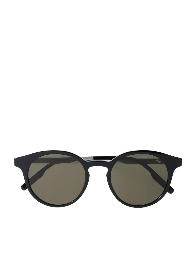DIOR Eyewear DiorTag R1I Round-Frame Acetate Sunglasses - Men