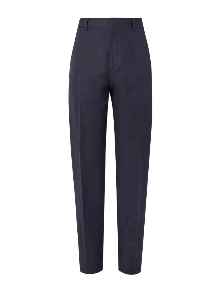 Loro Piana Cedric Tapered Cotton and Linen-Blend Canvas Trousers - Men