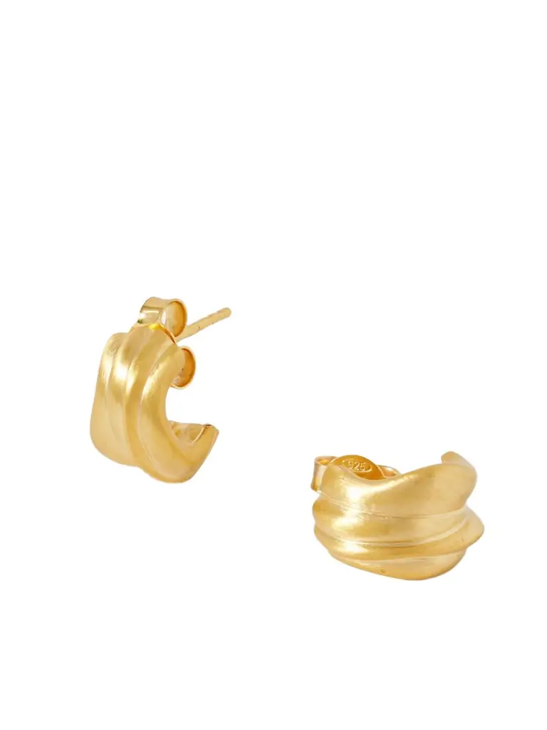Completedworks Recycled Gold Vermeil Hoop Earrings
