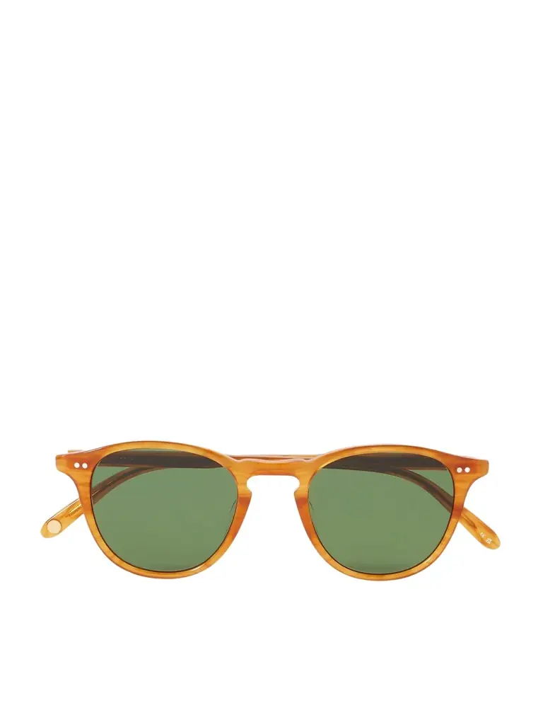 Garrett Leight California Optical Hampton Round-Frame Acetate Sunglasses - Men