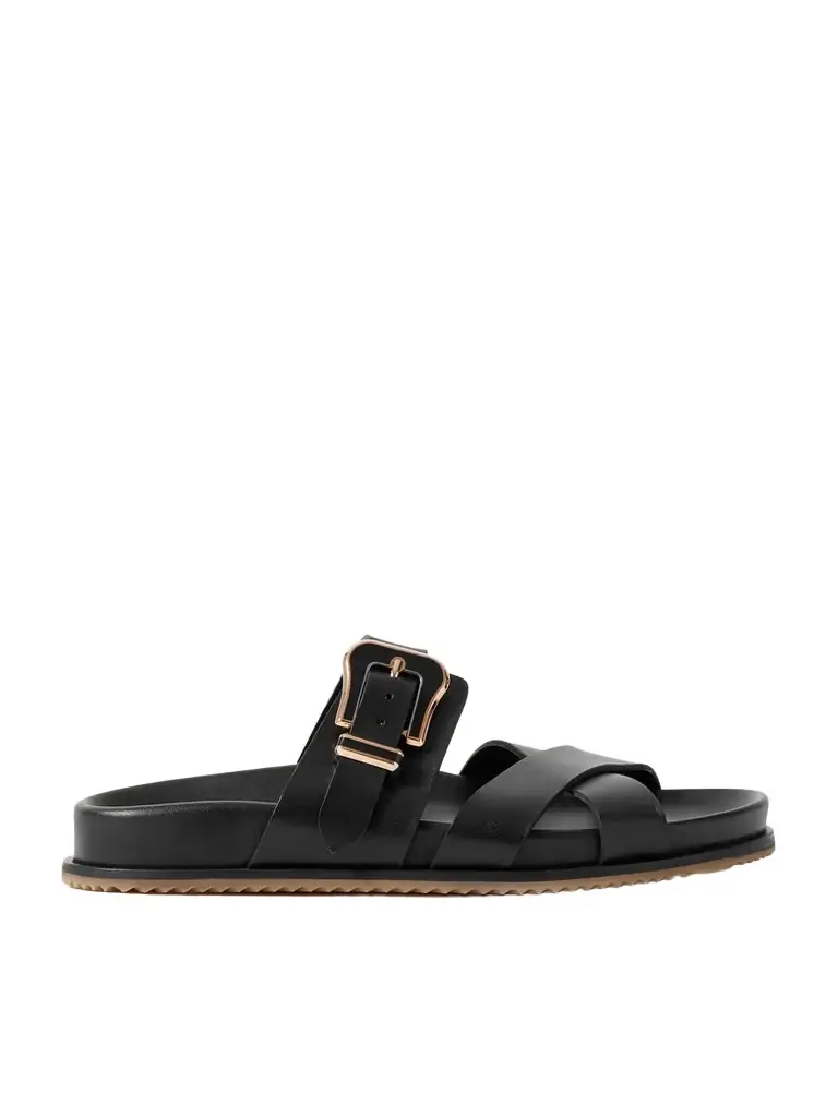 Gabriela Hearst Circe Leather Slides - Women's Shoes