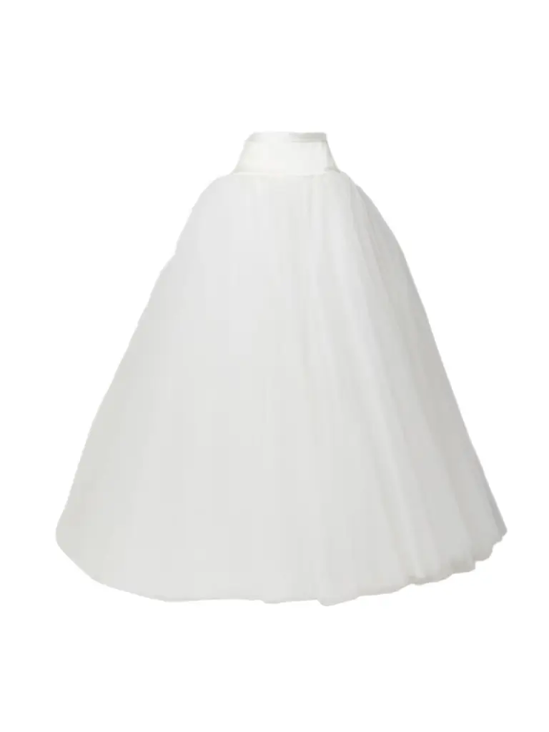 Vivienne Westwood Joe Petticoat Satin-trimmed Tulle And Crinoline Maxi Skirt