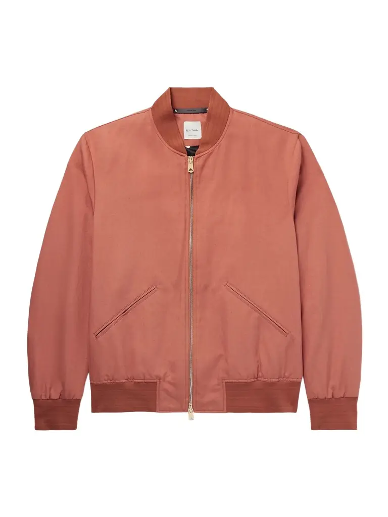 Paul Smith Linen, Cotton and Lyocell-Blend Bomber Jacket - Men