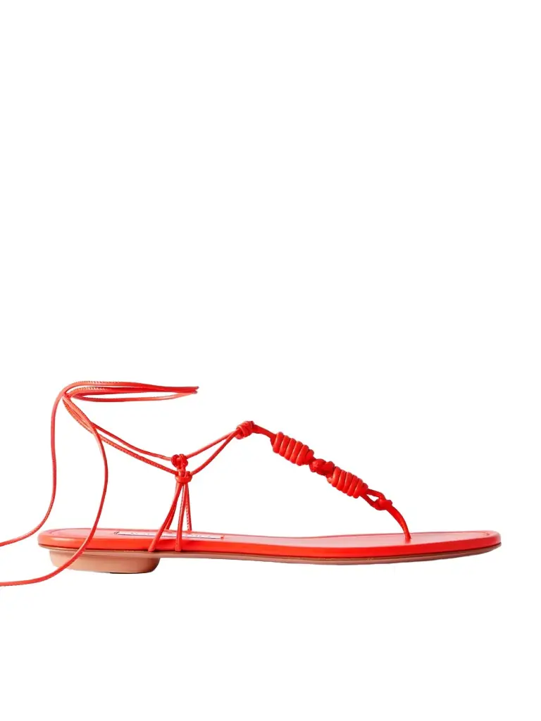 Oaxaca Knotted Leather Sandals