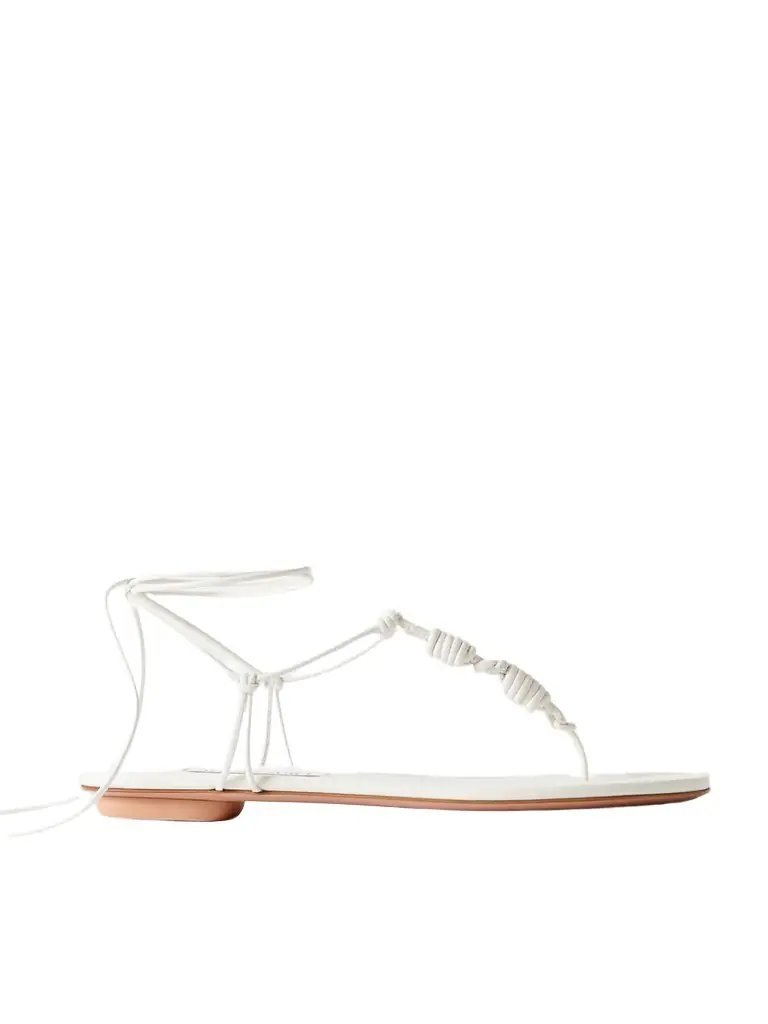 Oaxaca Knotted Leather Sandals