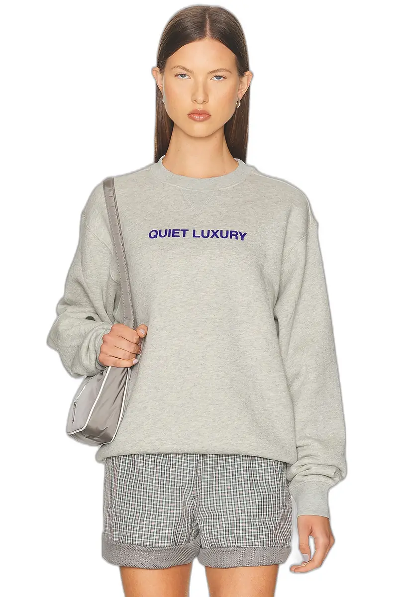 Museum of Peace and Quiet Quiet Luxury Crew Neck Sweatshirt