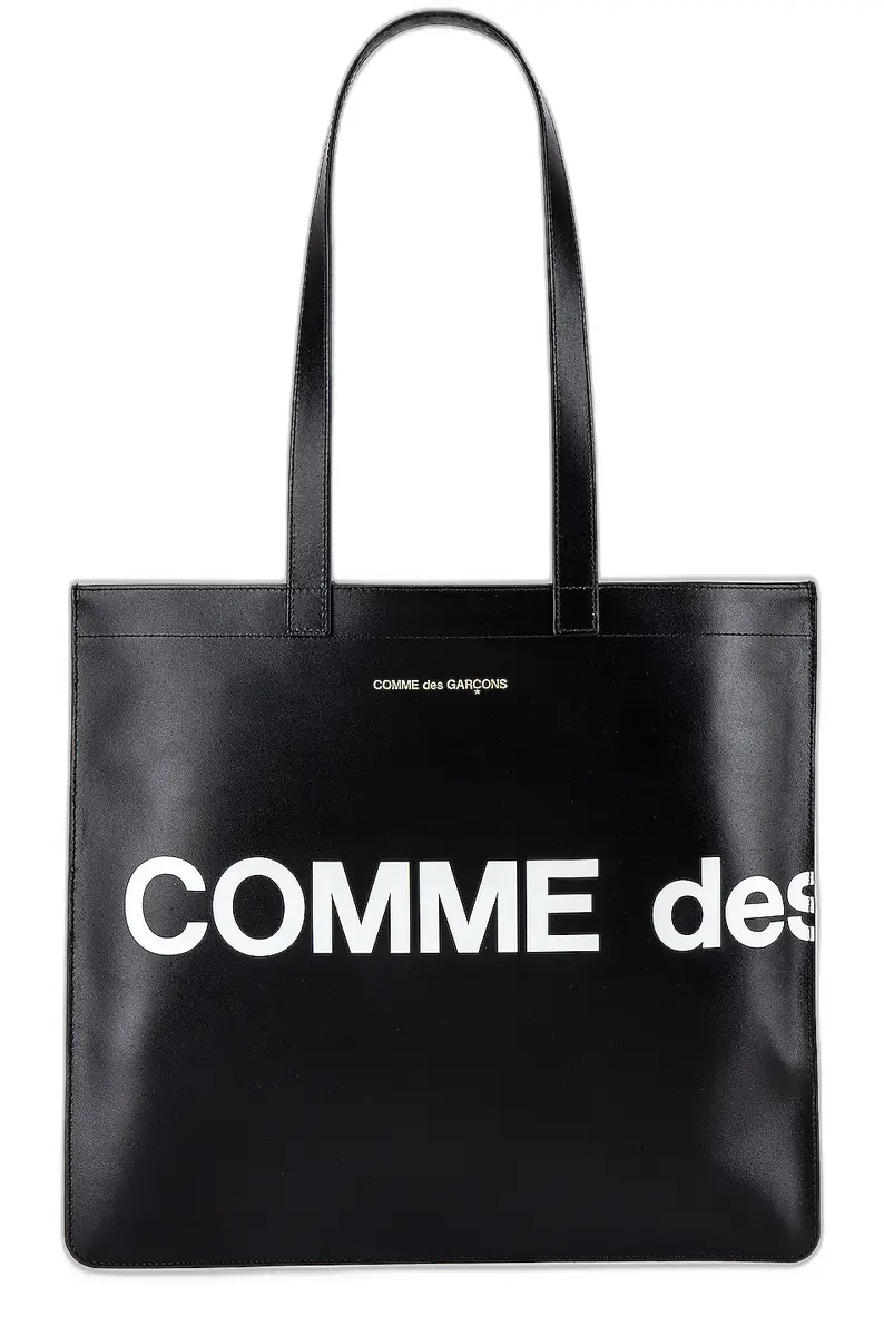 COMME des GARCONS Huge Logo Tote Bag