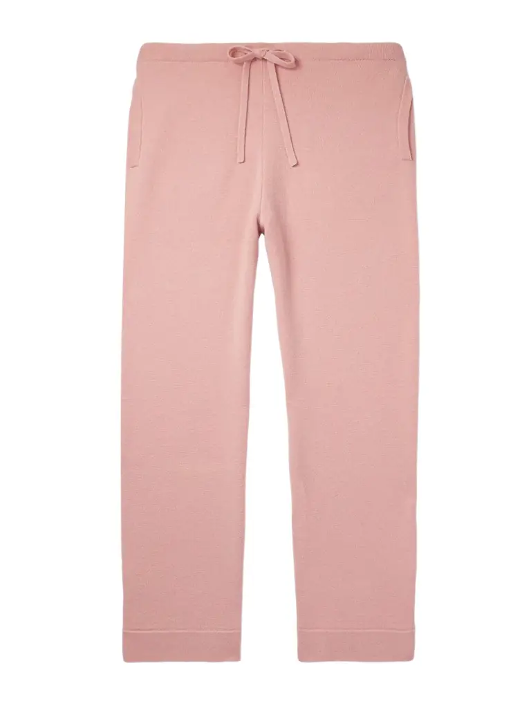 God's True Cashmere Wanderer Tapered Embellished Cashmere Trousers - Men