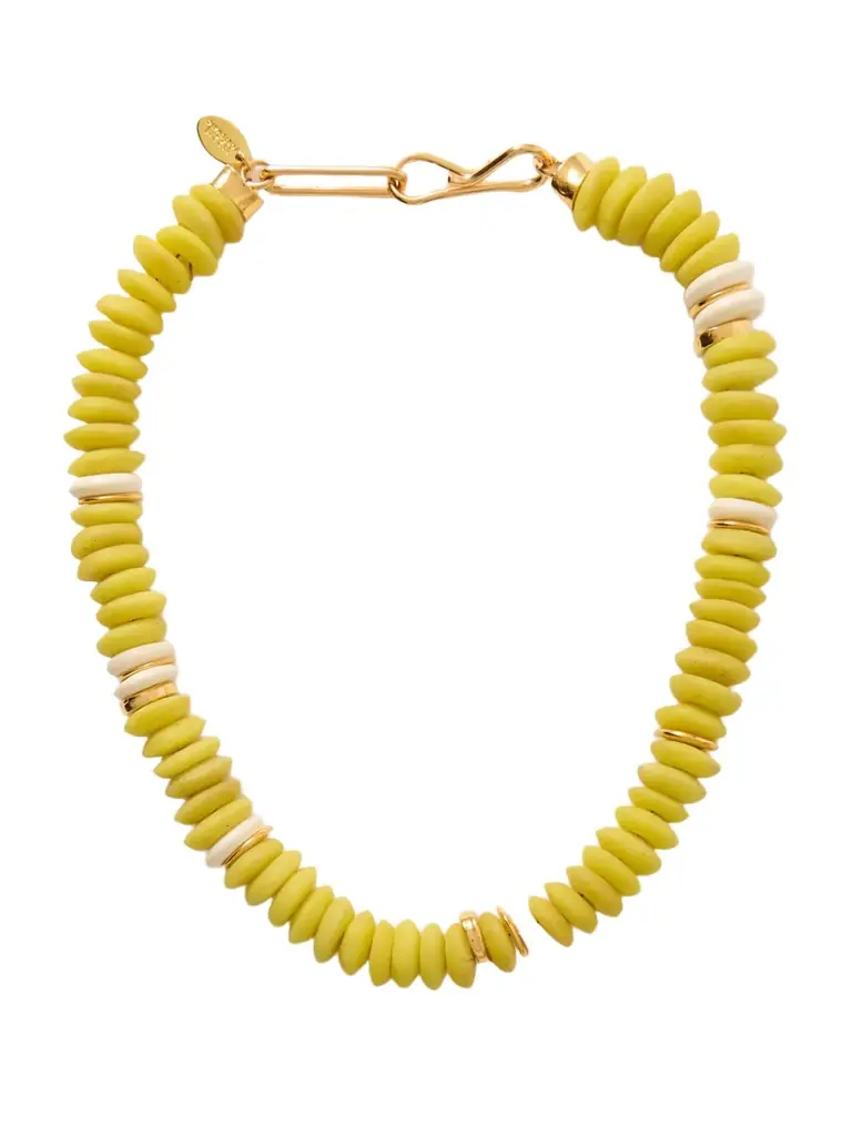 Lizzie Fortunato Laguna Gold-plated Beaded Necklace