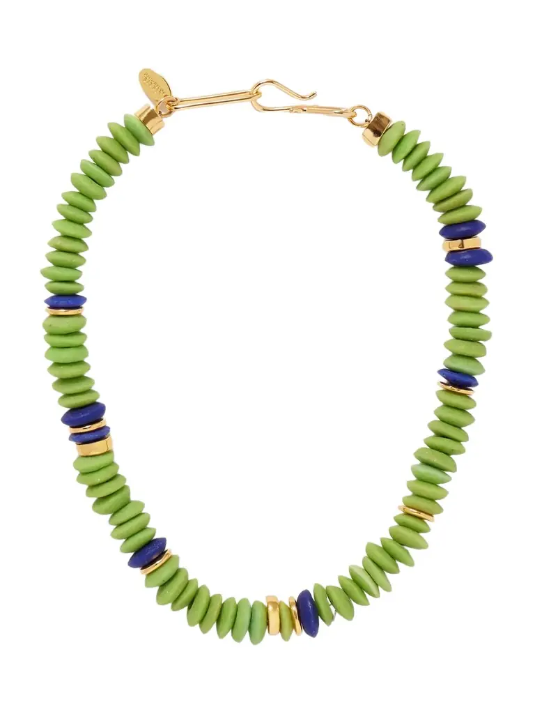 Lizzie Fortunato Laguna Gold-tone Beaded Necklace