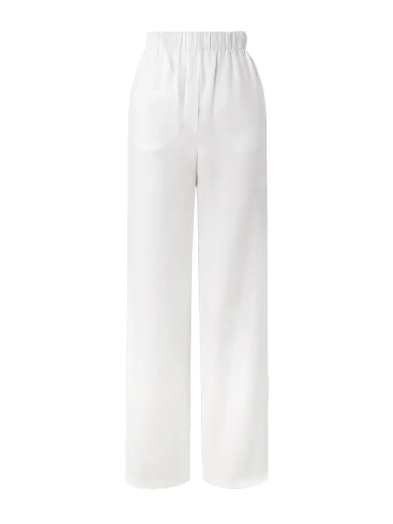 Loro Piana Valerio Linen Wide-leg Pants