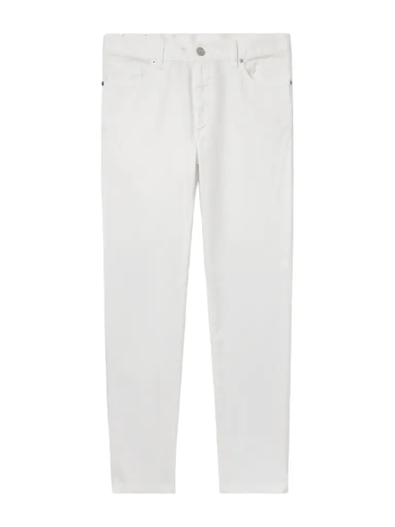 Zegna Roccia Slim-Fit Straight-Leg Garment-Dyed Linen-Blend Trousers - Men