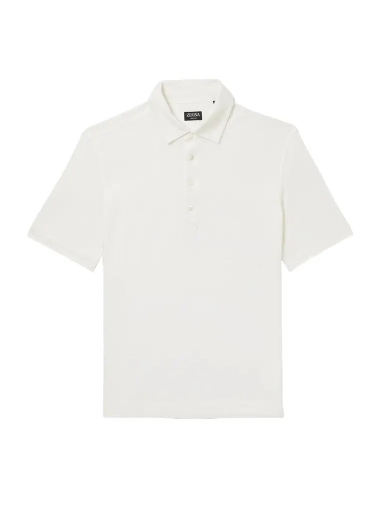 Zegna Oasi Linen Polo Shirt - Men