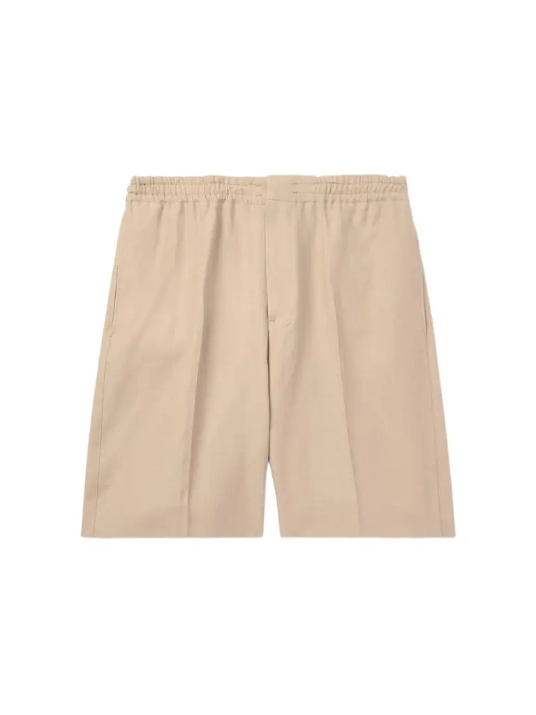 Zegna Straight-Leg Linen Shorts - Men