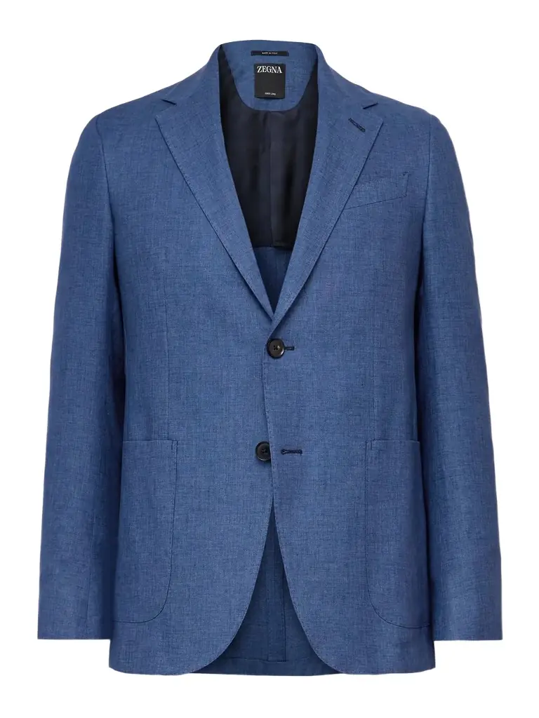 Zegna Oasi Linen Suit Jacket - Men - Women's Clothing