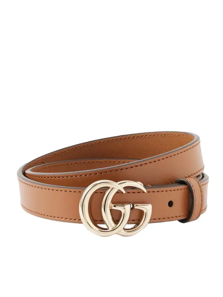 Gucci Gg Marmont Leather Belt