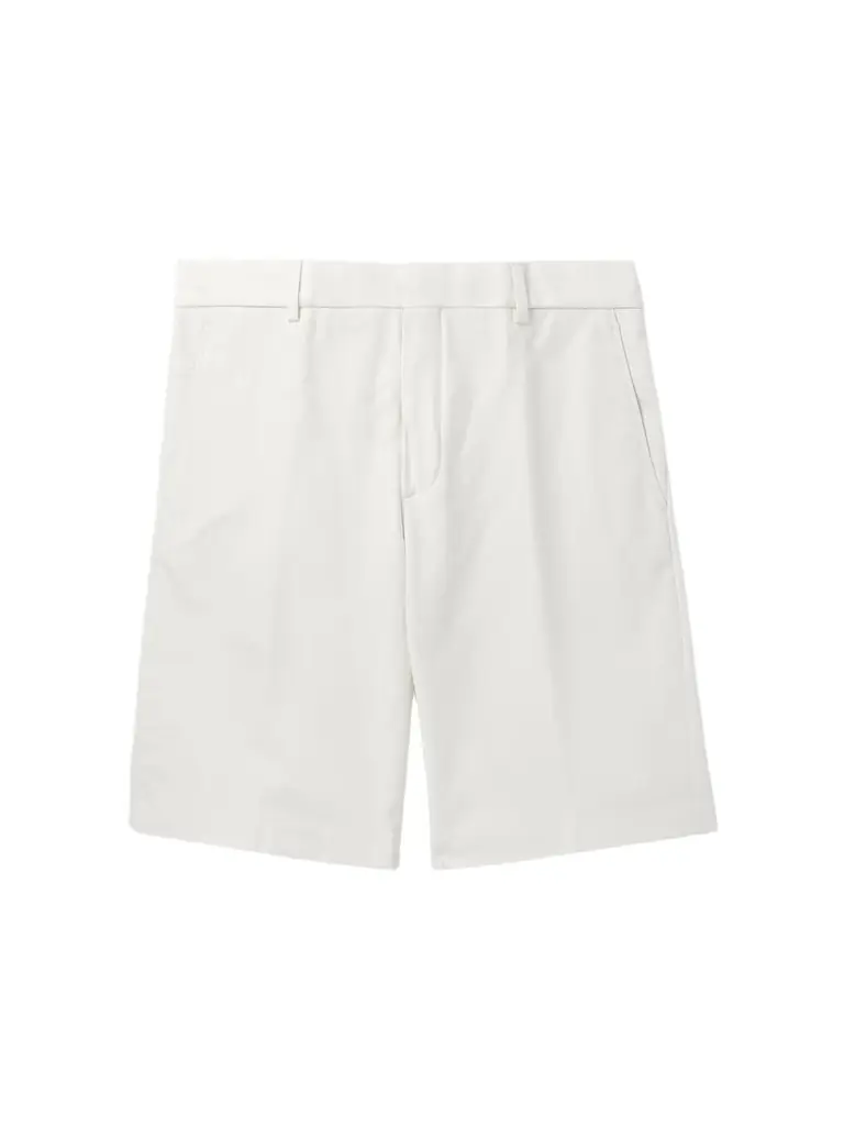 Loro Piana Jarno Straight-Leg Stretch-Cotton Bermuda Shorts - Men