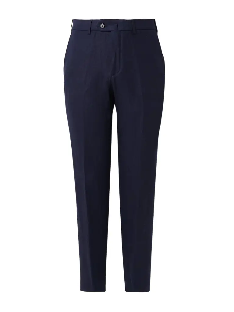 Loro Piana Carlo Straight-Leg Linen Suit Trousers - Men