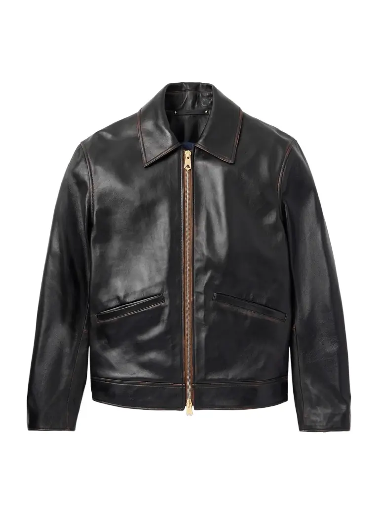 Paul Smith Leather Blouson Jacket - Men