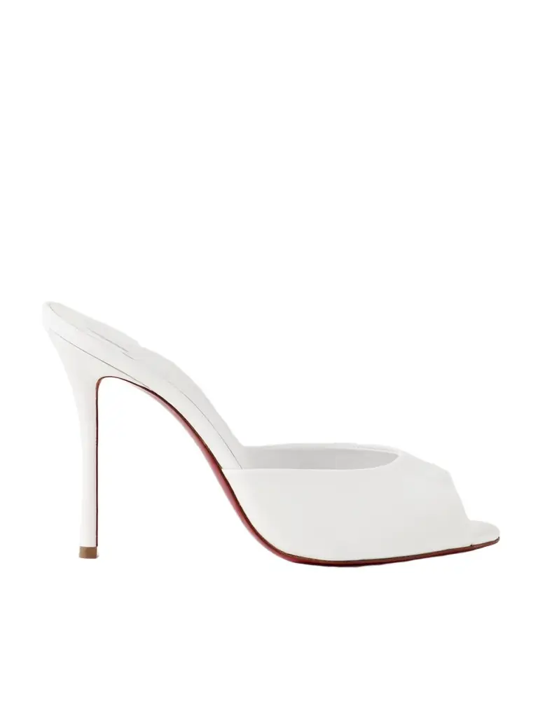 Christian Louboutin Me Dolly 100 Patent-leather Mules
