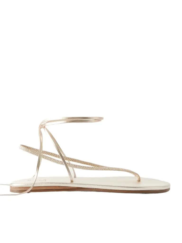 Sfendoni Metallic Sandals