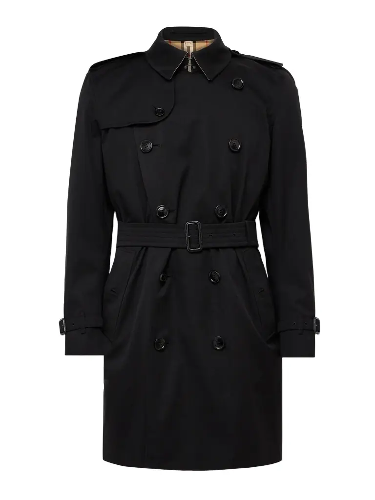 Burberry Kensington Double-Breasted Belted Cotton-Gabardine Trench Coat - Men