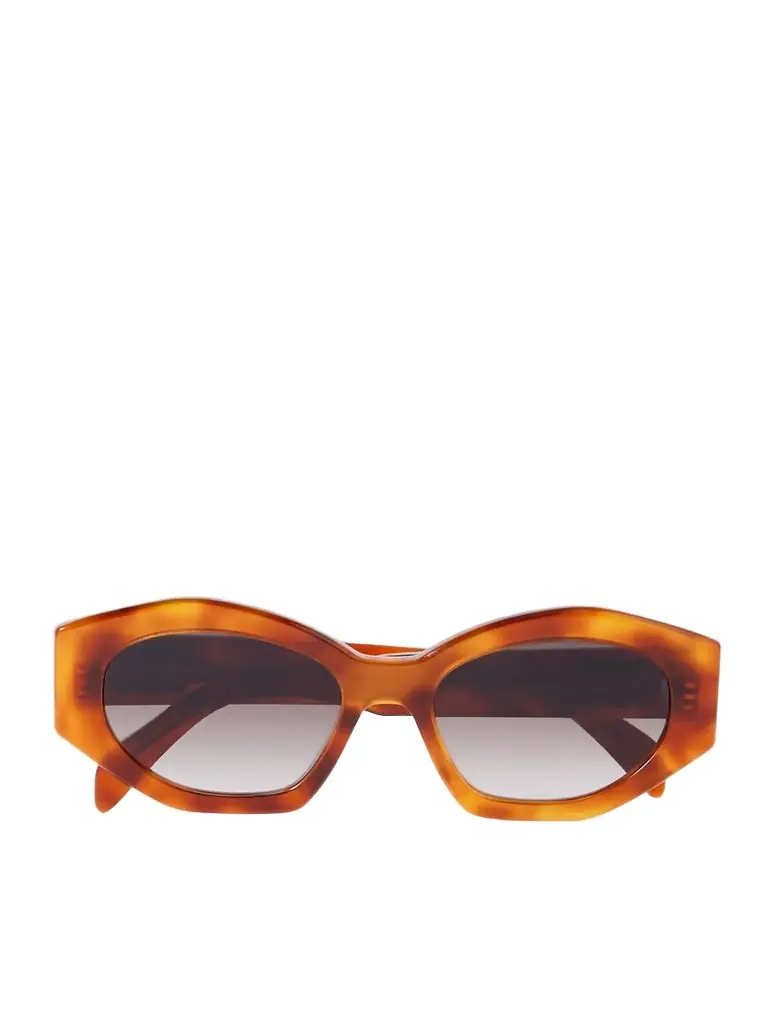 CELINE Eyewear Triomphe Cat-eye Acetate Sunglasses