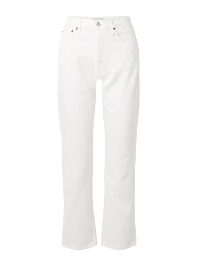 AGOLDE '90s Pinch Waist Cropped High-rise Straight-leg Jeans