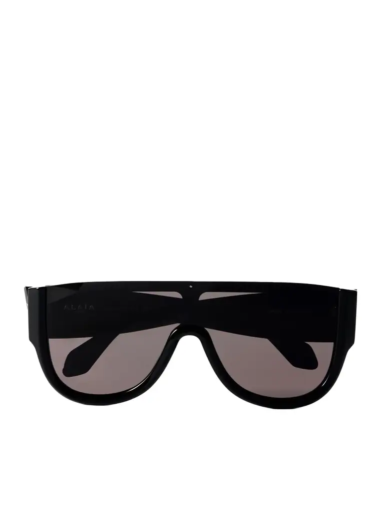 Alaïa Mask Large D-frame Acetate Sunglasses