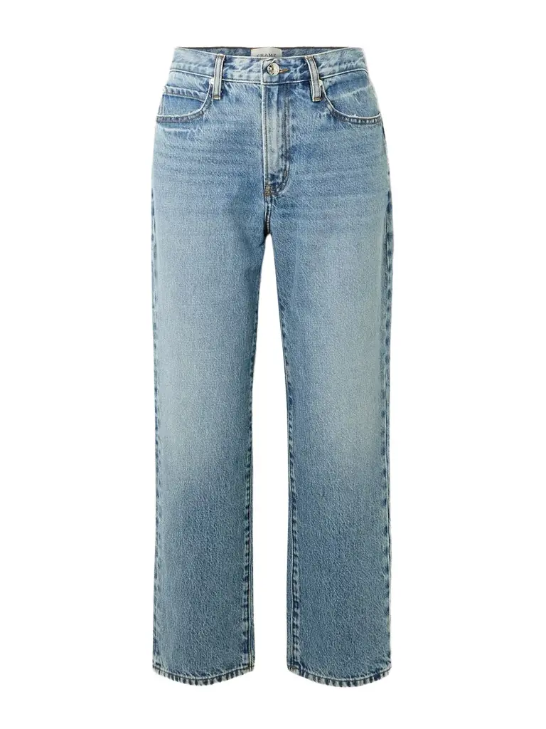 Frame The Hang Mid-rise Straight-leg Jeans