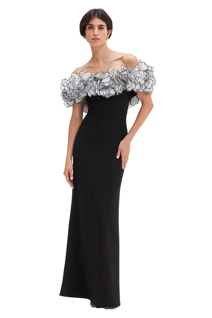 PatBo FLUTTER MAXI DRESS (RUNWAY)