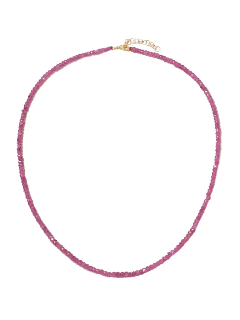 JIA JIA Gold Sapphire Necklace