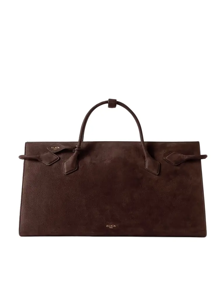 Alaïa East West Nubuck Tote