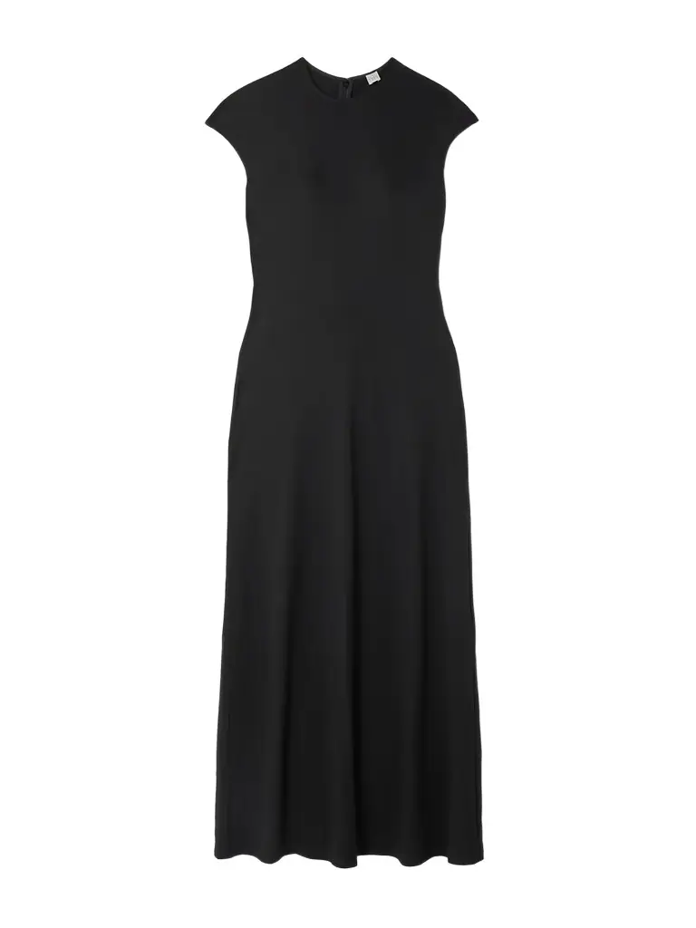 TOTEME Garderob Stretch-jersey Midi Dress