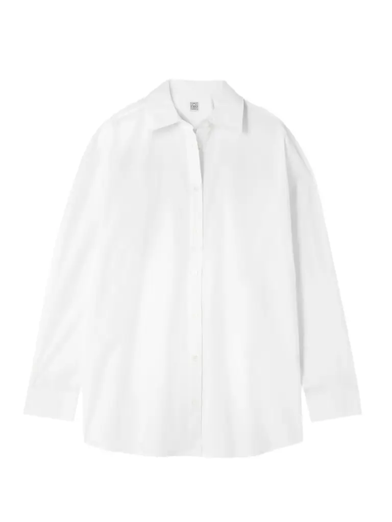 TOTEME Garderob Organic Cotton-poplin Shirt