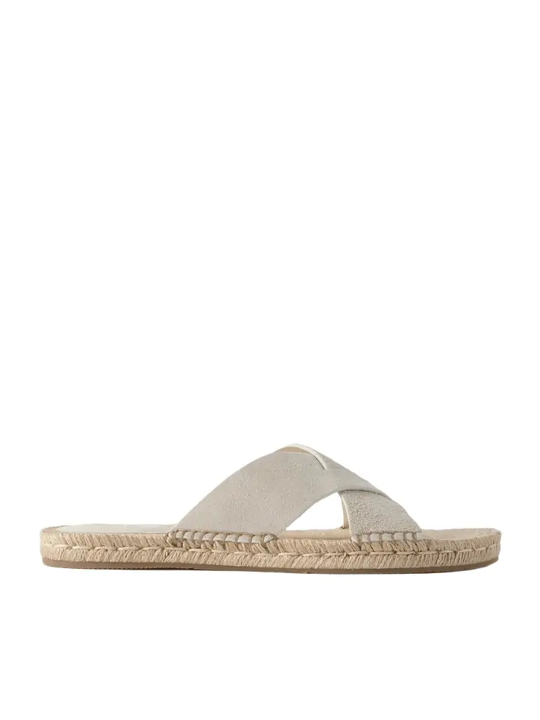 Zegna Panarea Suede Sandals - Men