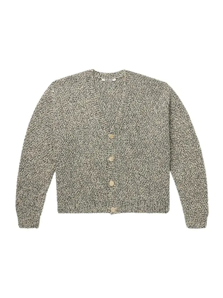 Auralee Cotton and Cashmere-Blend Cardigan - Men