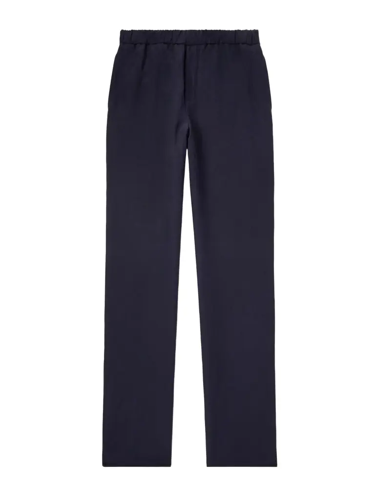 Loro Piana Maryln Straight-Leg Linen and Silk-Blend Trousers - Men