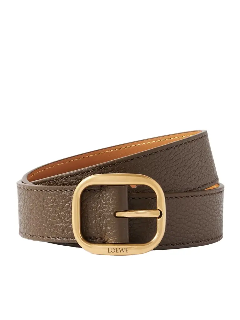 Loewe Textured-leather Belt