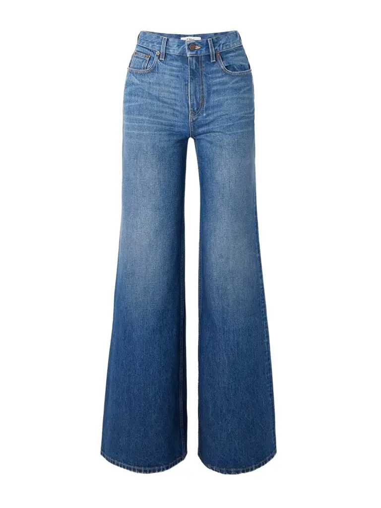 Chloé High-rise Wide-leg Jeans