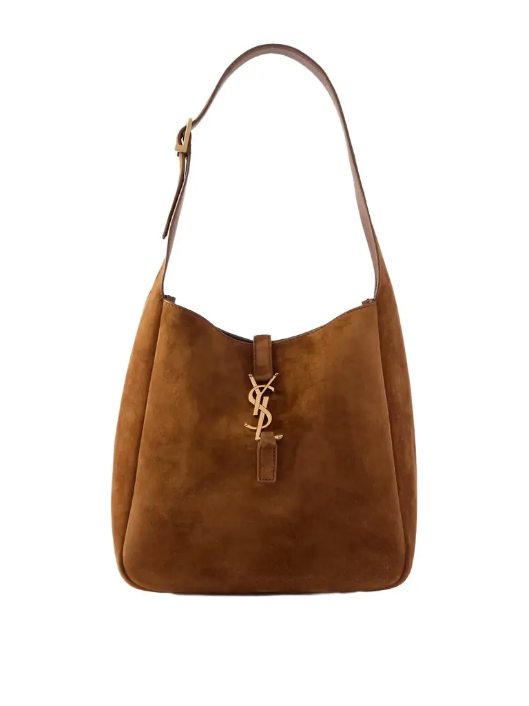 Saint Laurent Le 5 À 7 Supple Small Suede Shoulder Bag