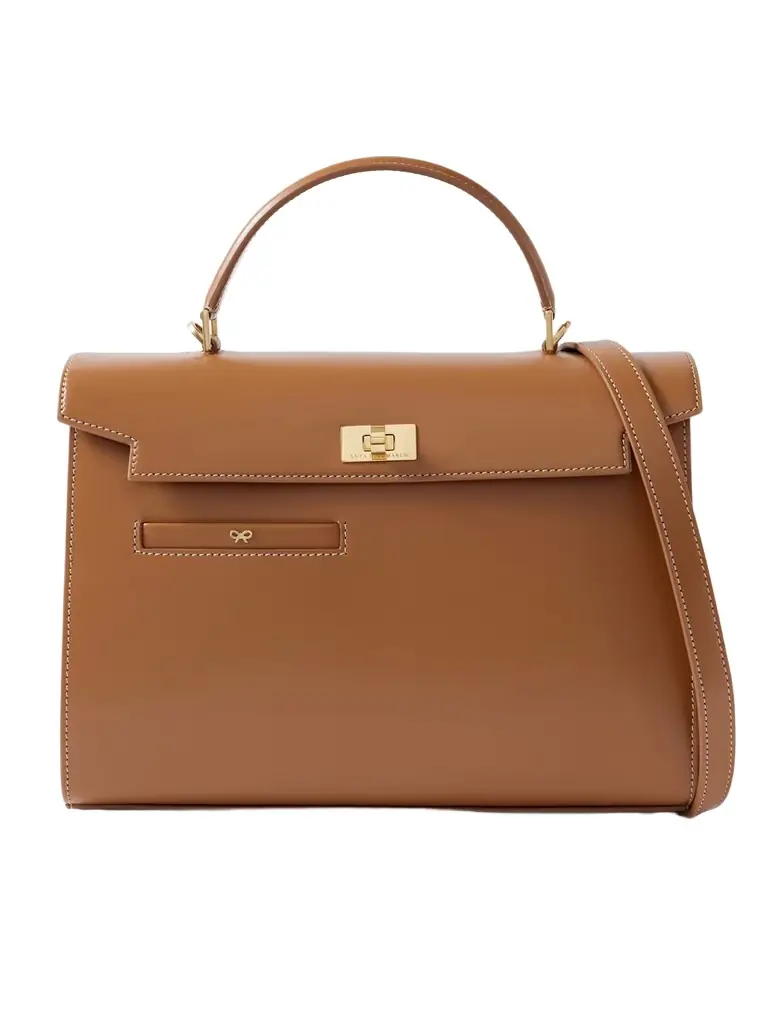 Anya Hindmarch Mortimer Leather Shoulder Bag