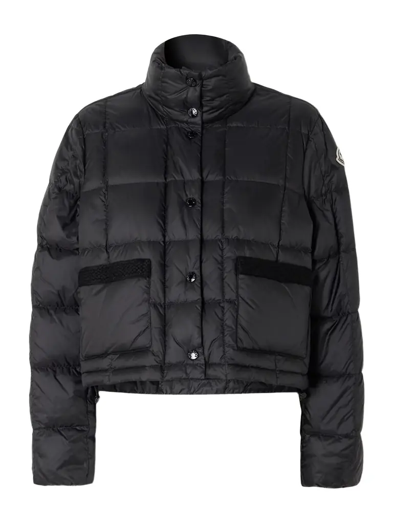 Moncler Jarcieu Braided Cord-trimmed Quilted Shell Down Jacket