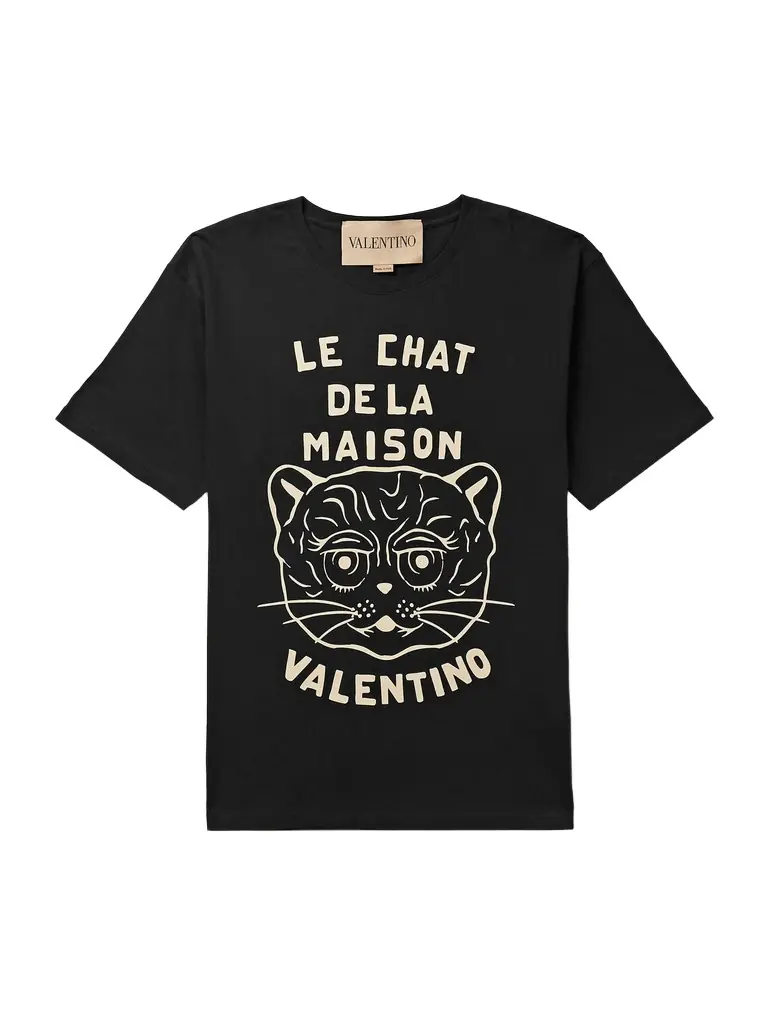 Valentino Garavani Printed Cotton-Jersey T-Shirt - Men