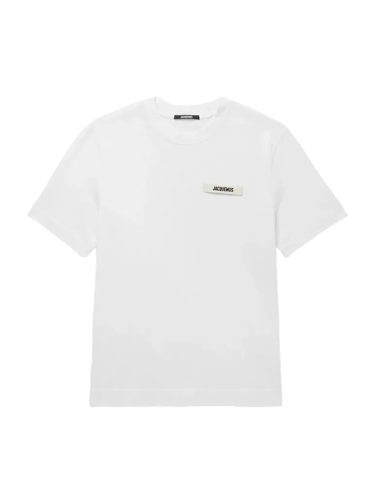 Jacquemus Logo-Appliquéd Cotton-Jersey T-Shirt - Men