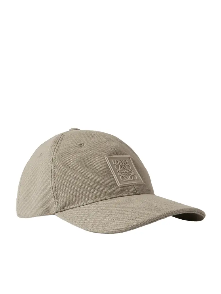 Loewe Logo-Appliquéd Cotton-Canvas Baseball Cap - Men