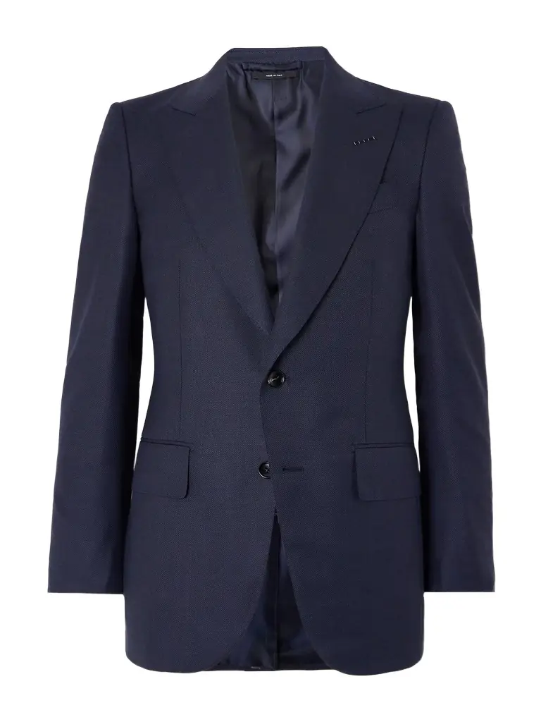 Tom Ford Dyllan Super 130s Grain de Poudre Wool Suit Jacket - Men