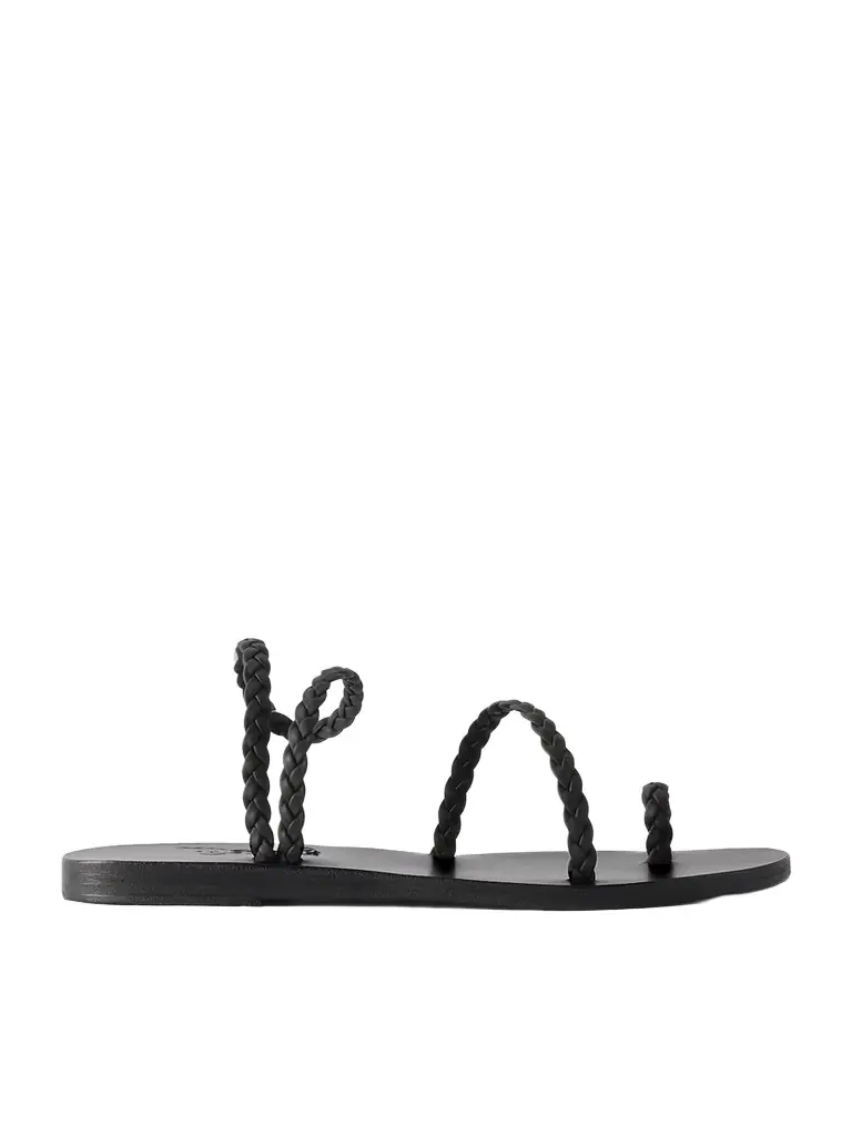 Ancient Greek Sandals Eleftheria Woven Leather Sandals