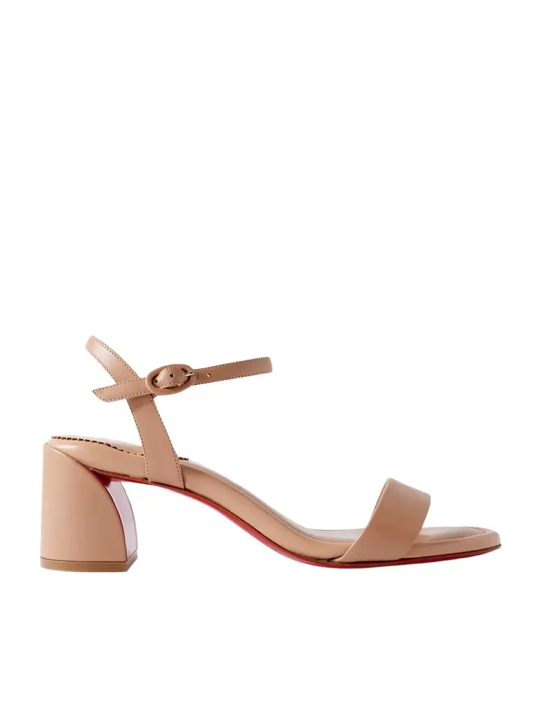Christian Louboutin Miss Jane 55 Leather Sandals